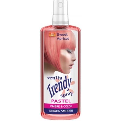 Trendy tónovací spray na vlasy 23 Sweet Apricot