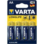 Varta Longlife AA 4 ks 4106101414 – Zbozi.Blesk.cz