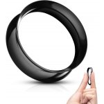 Šperky4U silikonový tunel do ucha tenkostěnný černý TN01124K-10 – Sleviste.cz