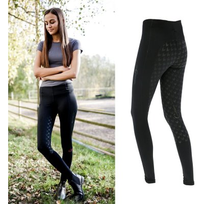 Covalliero Jeggings Equona Full Grip dámské černá – Zboží Dáma