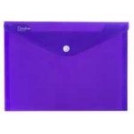 Opaline obálka plastová s drukem A5, fialová – Zboží Dáma
