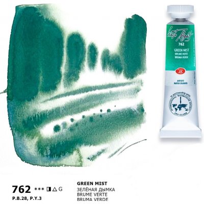 White Nights Akvarelová barva 10 ml Green mist 762 – Sleviste.cz
