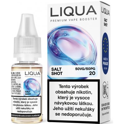 Liqua Nic Salt shot Booster PG50/VG50 10 ml 20 mg – Zboží Dáma