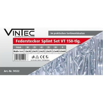 Vintec Závlačky VT150 74522V – Hledejceny.cz