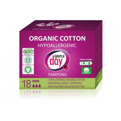 Gentle Day Super Tampóny 18 ks – Sleviste.cz