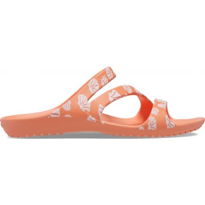 Crocs Kadee II Graphic Sandal Papaya/Multi