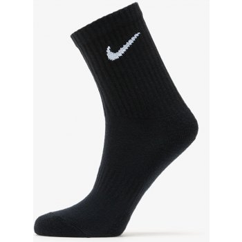 Nike ponožky Everyday Crew 3Pack Black Černá