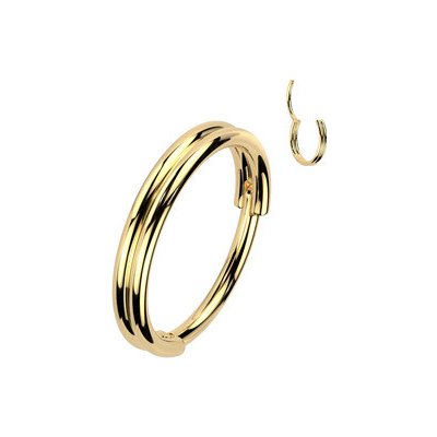 Šperky4U Segment kruh cartilage tragus septum piercing K1046-08 – Zboží Dáma