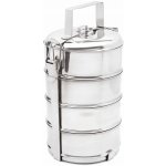 Jídlonosič nerezový 4 dílný – Sleviste.cz