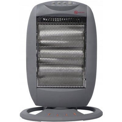 Solight Stojanový krb s elektrickou topnou funkcí 1200 W 28 x 52 x 38 cm šedý – Zboží Dáma