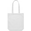 Nákupní taška a košík 270g plátěná nákupní taška Rassa coloured bílá
