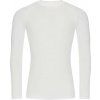 Pánské sportovní tričko Pánské podvlékací funkční tričko s dlouhým rukávem Baselayer arktická bílá