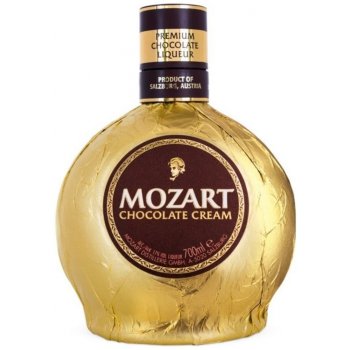 Mozart Gold Chocolate Cream 17% 0,7 l (holá láhev)