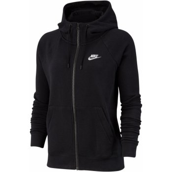 Nike Sportswear W NSW ESSNTL hoodie FZ FLC černá
