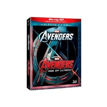 AVENGERS 1+2 Kolekce 2D+3D BD