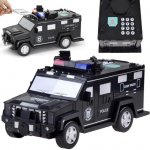 Pokladnička Kruzzel policejní auto černá – Sleviste.cz