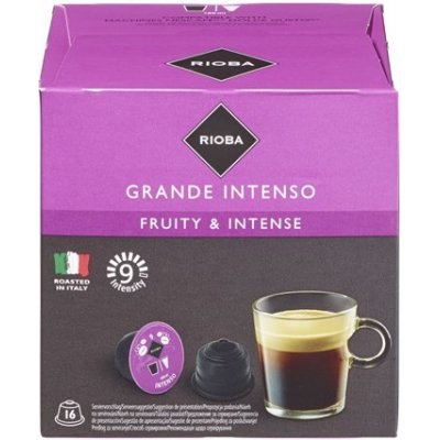 RIOBA Dolce Gusto Grand Intenso kávové kapsle 16 ks – Zboží Mobilmania