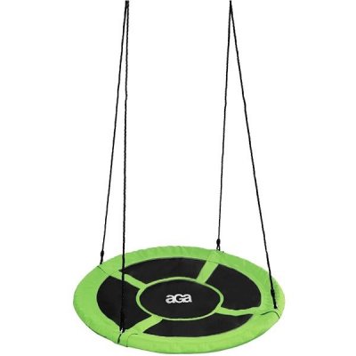 Aga závěsný houpací kruh 90 cm světle zelená – Zboží Dáma