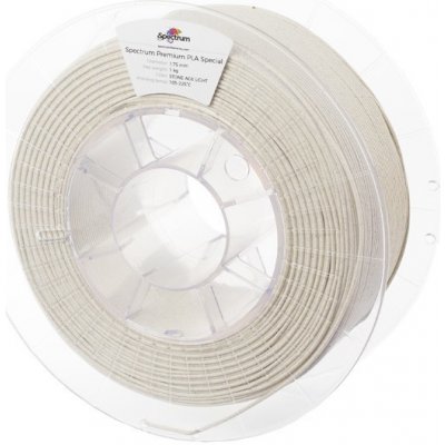 Spectrum PLA Stone Age, 1,75mm, 1000g, 80074, light grey – Zboží Živě