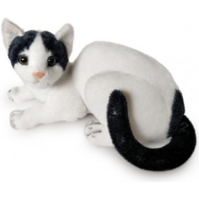 ležící kočka turecká bílo černá – Zboží Mobilmania