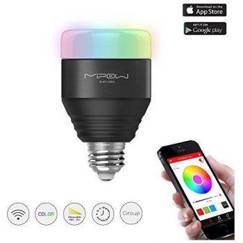 MiPow Playbulb Smart LED E27 5W 40W RGB bílá BTL201-WT BTL201-WT