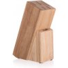 Blok na nože BANQUET Stojan dřevěný pro 5 nožů BRILLANTE 22 x 17 x 9 cm