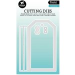 Vyřezávací šablony Studio Light 7 ks Otevírací visačka – Zboží Dáma