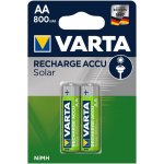 Varta SOLAR ACCU 800 mAh AA 2 ks BV56736 – Zboží Živě