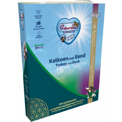 Renske Fresh Menu Adult Turkey a Duck 395 g – Sleviste.cz