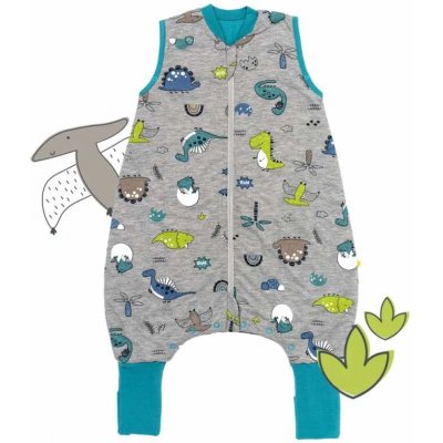 MODAL Dinosauři LETNÍ PROTISKLUZOVÝ spací pytle s nohavičkami – Sleviste.cz