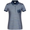 Dámská Trička JAMES NICHOLSON 8029 NAVY/WHITE