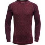 Devold Duo Active Merino shirt Kid růžová vínová – Hledejceny.cz