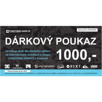 Funstorm 1000 KČ