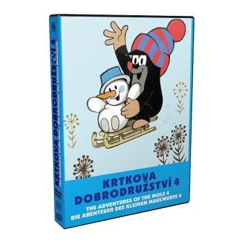 Krtkova dobrodružství 4 DVD