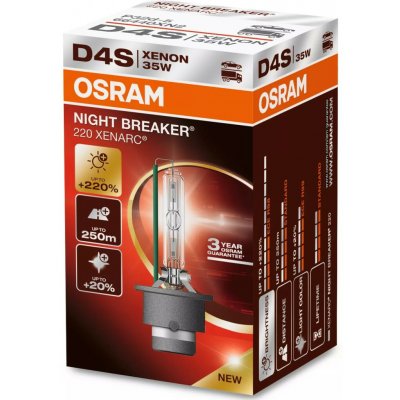 výbojka D4S 42V 35W P32d-5 NIGHT BREAKER 220 – Hledejceny.cz