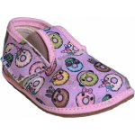 Pegres Barefoot papuče BF01 Donut ružová – Hledejceny.cz