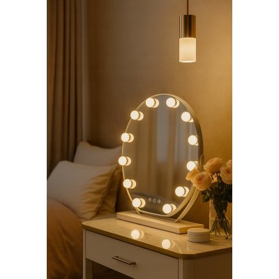 REA LED HOLLYWOOD R WHITE 50 cm – Hledejceny.cz