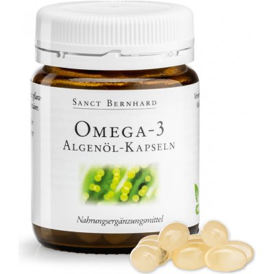 Sanct Bernhard Olej z mořských řas Omega-3 VEGAN 60 kapslí