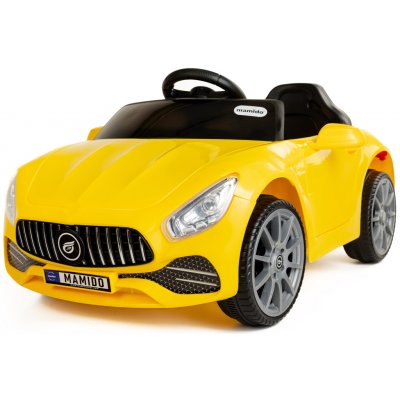 Mamido Cabrio Fast Wing Elektrické autíčko žlutá – Zboží Mobilmania