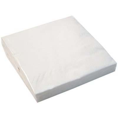 Mazurek Ubrousek bílý 20ks 3V Party 33x33cm – Zboží Dáma