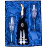 BOHEMIA CRYSTAL Dárková sada Bohemia Sekt Prestige Brut 750 ml – Hledejceny.cz