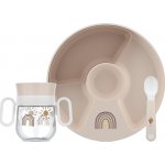 MEPAL DĚTSKÝ JÍDELNÍ SET MEPAL MIO SUNSHINE & RAINBOW 3 ks – Hledejceny.cz