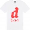 Pánské Tričko Diesel tričko T DIEGOR K54 bílá