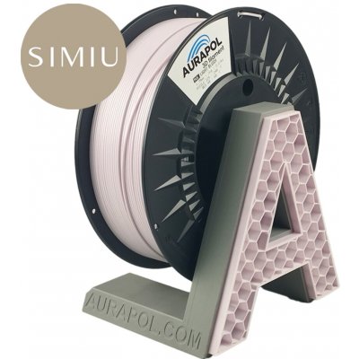 AURAPOL PLA 3D Filament Light Blush 1 kg 1,75 mm – Zboží Živě