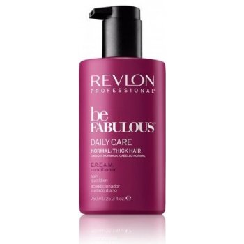 Revlon Be Fabulous Conditioner For Normal/Thick Hair kondicionér pro normální a silné vlasy 750 ml