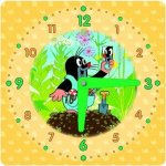 Výukové papírové hodiny 21x21cm mix druhů – Zboží Dáma