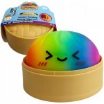 Kawaii Antistresový mačkací knedlíček Squishy Dumpling 8 5cm duhový – Sleviste.cz