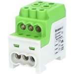 Eleman Blok pro rozdělení fází UVB 200 PE, 1pól., 200A, AL/CU, 1000V, zelený – Sleviste.cz