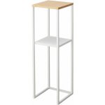 Yamazaki Kovový stojan na květiny Tower bílý 80 cm – Hledejceny.cz