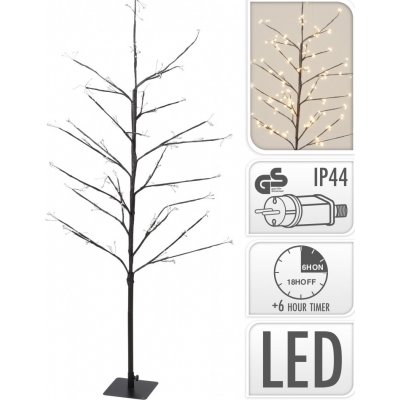 Lepaso Dekorativní svítící strom 120 cm 240 mikro LED teplá bílá 121168 041 AX5306320 strom 240 LED teplá – Hledejceny.cz